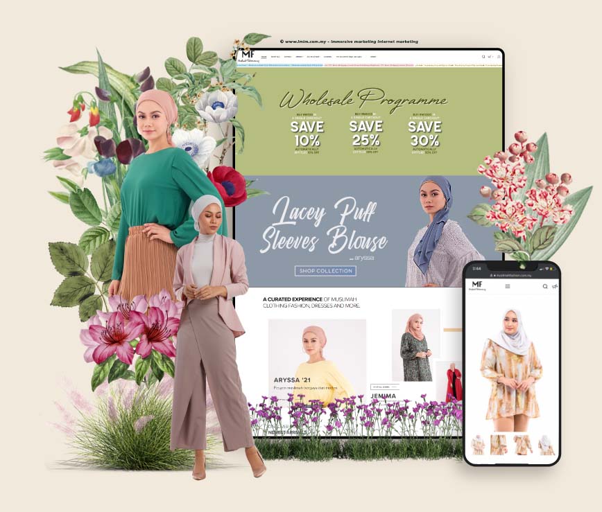 Case study seo website muslimah fashion Malaysia Petaling Jaya